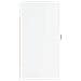 Armadietto A Muro Bianco Lucido 60x31x60 Cm Legno Multistrato - Foto miniatura 6