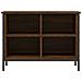 Scarpiera Rovere Marrone 69x35x50 Cm In Legno Multistrato - Foto miniatura 6