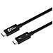 Tb4020 Cavo Thunderbolt 2 M 40 Gbit /s Nero (thunderbolt 4 Cable, 2m, - 100w, 8k60hz - Warranty: 300m) - Foto miniatura 2