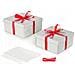 Set perfetto di 2 confezioni regalo in cartone, Nastro e Carta 2 pz. - Foto miniatura 1