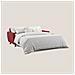 Callisto Divano letto matrimoniale in tessuto morbido impermeabile T02 168 cm (mat. 120x197) rosso - Foto miniatura 2