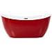 Vasca Da Bagno Freestanding Antigua 180 X 78 Cm Rosso - Foto miniatura 6