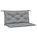 Cuscini Panca Da Giardino 2pz Grigi 100x50x7cm Tessuto Oxford - Foto miniatura 2
