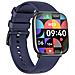 Smartwatch Display 1.75" Bluetooth Wi-Fi Colore Nero /Blu - Foto miniatura 2