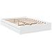 Giroletto Con Cassetti Bianco 150x200 Cm In Legno Multistrato - Foto miniatura 3