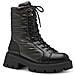 Black Casual Closed Booties Stivaletti Sintetico E Tessile Scarpe Donna Nero Eu 37, 1-26232-41 098 - Foto miniatura 1