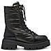 Black Casual Closed Booties Stivaletti Sintetico E Tessile Scarpe Donna Nero Eu 37, 1-26232-41 098 - Foto miniatura 2