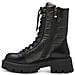 Black Casual Closed Booties Stivaletti Sintetico E Tessile Scarpe Donna Nero Eu 37, 1-26232-41 098 - Foto miniatura 3