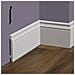 Bancali Da 72ml Di Battiscopa Ducale In Polimeri Feelingwood-hd 120x15mm - Bianco - Foto miniatura 1