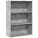 Libreria Grigio Cemento 80x30x114 Cm In Legno Multistrato - Foto miniatura 2