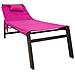 Lettino Mare Microfibra Lettino Con Cuscino E Tasche Modello Fluo Lettino Fucsia - Foto miniatura 1