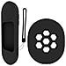 Custodia Protettiva In Silicone Per Telecomando Google Chromecast 2020 Tv Black - Foto miniatura 1