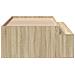 Struttura letto con contenitore Rovere Sonoma 90x200 cm - Foto miniatura 7