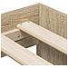 Struttura letto con contenitore Rovere Sonoma 90x200 cm - Foto miniatura 9
