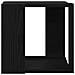 Tavolino da caffè Rovere nero MDF 32 x 32 x 30 cm Semplice - Foto miniatura 5