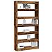 Libreria Legno invecchiato Legno ingegnerizzato 100 x 30 x 198 cm - Foto miniatura 3