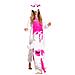 Pigiama Per Bambini Kigurumi Onesie Costume Unicorno Rosa 105-115 - Foto miniatura 2