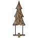 Albero di Natale Marrone 120 cm Legno massello di teak - Foto miniatura 1