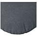 Cuscini per Seduta 2 pcs Grigio scuro Ø 40 x 13 cm Velluto - Foto miniatura 7