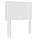 Testiera con testiera Bianco 80 cm Legno multistrato - Foto miniatura 6