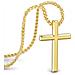 Collana Da Uomo Premium Destino | Acciaio Chirurgico Inossidabile 316l, Oro, 60 Cm - Foto miniatura 1