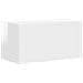 Set mobile TV 4 pz Bianco Lucido Legno ingegnerizzato - Foto miniatura 5