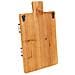 Appendiabiti Con Ripiani In Legno E Metallo Marrone 23x6,5x38,5h - Foto miniatura 3