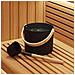 Set di Accessori per Sauna 2 pcs Nero - Foto miniatura 2