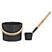 Set di Accessori per Sauna 2 pcs Nero - Foto miniatura 4