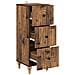 Mobile con Cassetti Legno antico 33 x 34,5 x 90 cm - Foto miniatura 3