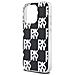 Dkny Iml Custodia A Righe E Tinta Unita Per Iphone 15 Pro Max - Nera - Foto miniatura 3