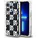 Dkny Iml Custodia A Righe E Tinta Unita Per Iphone 15 Pro Max - Nera - Foto miniatura 4