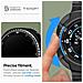 Custodia Nera In Silicone Protettiva Nera Per Samsung Galaxy Watch 8 Classic 46mm Spigen - Foto miniatura 6