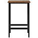 Sgabello da bar 2 pz Legno antico 40 x 32 x 74 cm - Foto miniatura 3