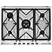 Piano Cottura SR975XGH Victoria a Gas 5 Fuochi Gas Colore Inox - Foto miniatura 5