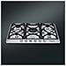 Piano Cottura SR975XGH Victoria a Gas 5 Fuochi Gas Colore Inox - Foto miniatura 4