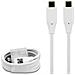 Cavo Type-C Bianco 100cm (Bulk)  - Foto miniatura 1