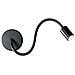 Lampada Da Parete Focus Ap1 Nero Max 1 X 3w Led - 240v - Foto miniatura 2