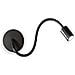 Lampada Da Parete Focus Ap1 Nero Max 1 X 3w Led - 240v - Foto miniatura 6
