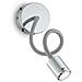 Lampada Da Parete Focus Ap1 Nero Max 1 X 3w Led - 240v - Foto miniatura 4