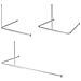 Set Binario per Tenda da Doccia Easy-Roll in Alluminio - Foto miniatura 4