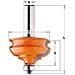 Fresa X Cornici C/cusc. Hm S=12 D=47.5x28.5 956.501.11 - Foto miniatura 1