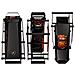 Case Conquer Middle Tower ATX / Micro-ATX / Mini-ITX 2 Porte USB 3.0 Colore Nero / Arancione (Finestrato)  - Foto miniatura 8