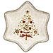 Winter Bakery Delight Ciotola Media A Forma Di Stella Albero, Porcellana Premium, Bianco / rosso / beige - Foto miniatura 1