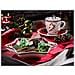 Winter Bakery Delight Ciotola Media A Forma Di Stella Albero, Porcellana Premium, Bianco / rosso / beige - Foto miniatura 2