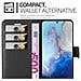 Custodia Compatibile Con Samsung Galaxy S20 In Nero Carbone - Coperchio Protettiva Con Chiusura Magnetica, Funzione Stand E Tasca Per Le Carte - Foto miniatura 4