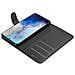 Custodia Compatibile Con Samsung Galaxy S20 In Nero Carbone - Coperchio Protettiva Con Chiusura Magnetica, Funzione Stand E Tasca Per Le Carte - Foto miniatura 8
