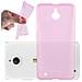 Custodia Compatibile Con Nokia Lumia 850 In Rosa Transparente - Coperchio Protettivo In Silicone Tpu Flessibile - Foto miniatura 4