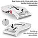 Affettatrice di verdure V5 Powerline set professionale affettatrice di cetriolo verde affettatrice friggitrice affettatrice di verdure affettatrice di frutta vegan | bianco - Foto miniatura 3