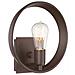 Quoizel Qz / theaterrow1wt - Applique, In Bronzo, 10,2 X 25,4 X 25,4 Cm - Foto miniatura 2